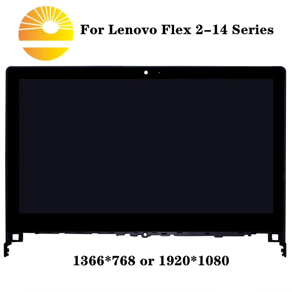 Дигитайзер сенсорного ЖК экрана 14 0 дюйма в сборе для Lenovo Ideapad flex 2 Flex 1366x768 с