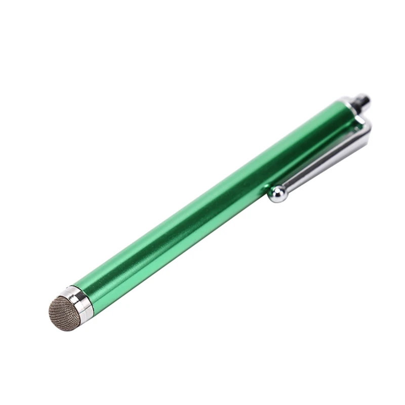 1pc Metal Fibre Stylus Mesh Micro Fiber Tip Touch Screen Stylus Pen For iPhone For Samsung Smart Phone Tablet PC Color Randomly