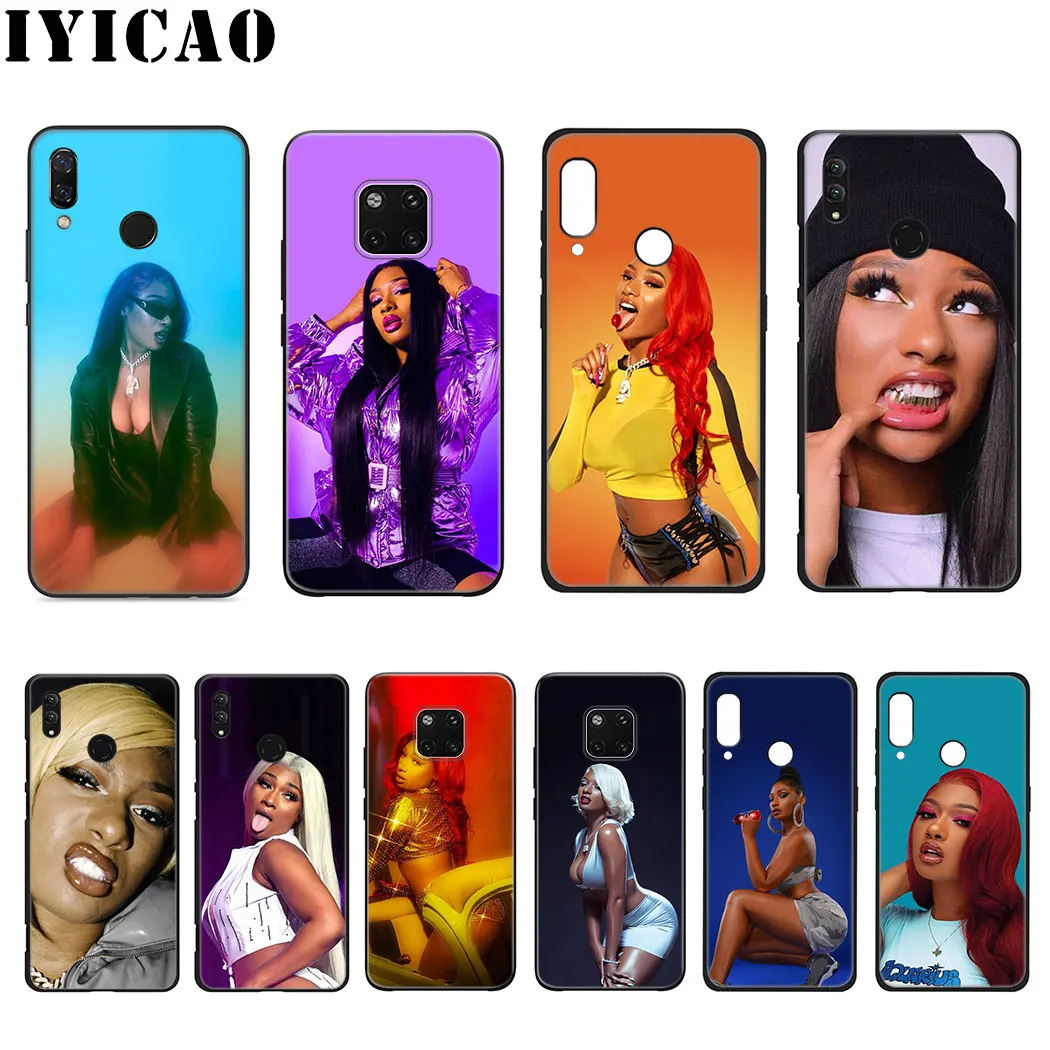 Мягкий силиконовый чехол IYICAO Megan The stallion Rapper для huawei mate 20 10 Lite Pro Nova 5i 4 3i 3 2i 2 |