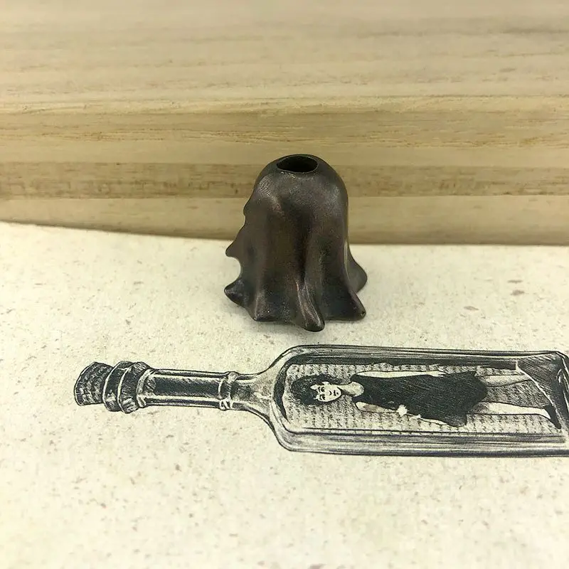 EDC инструменты латунные шарики для ножей латунь призрак бусы на шнурок Паракорд