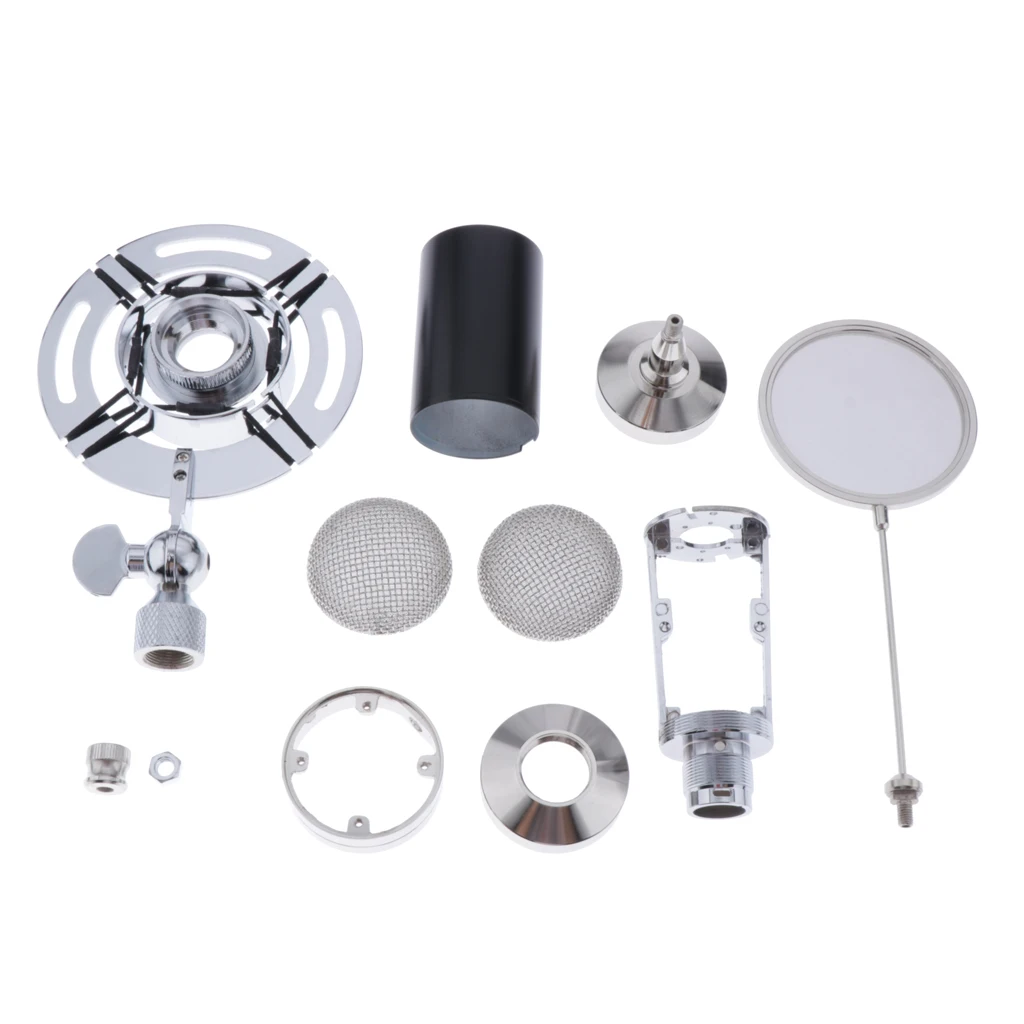 

Microphone Capsule Accessories, 507 Condenser Microphone DIY Kit, Incl. Housing And Mounting Accessories