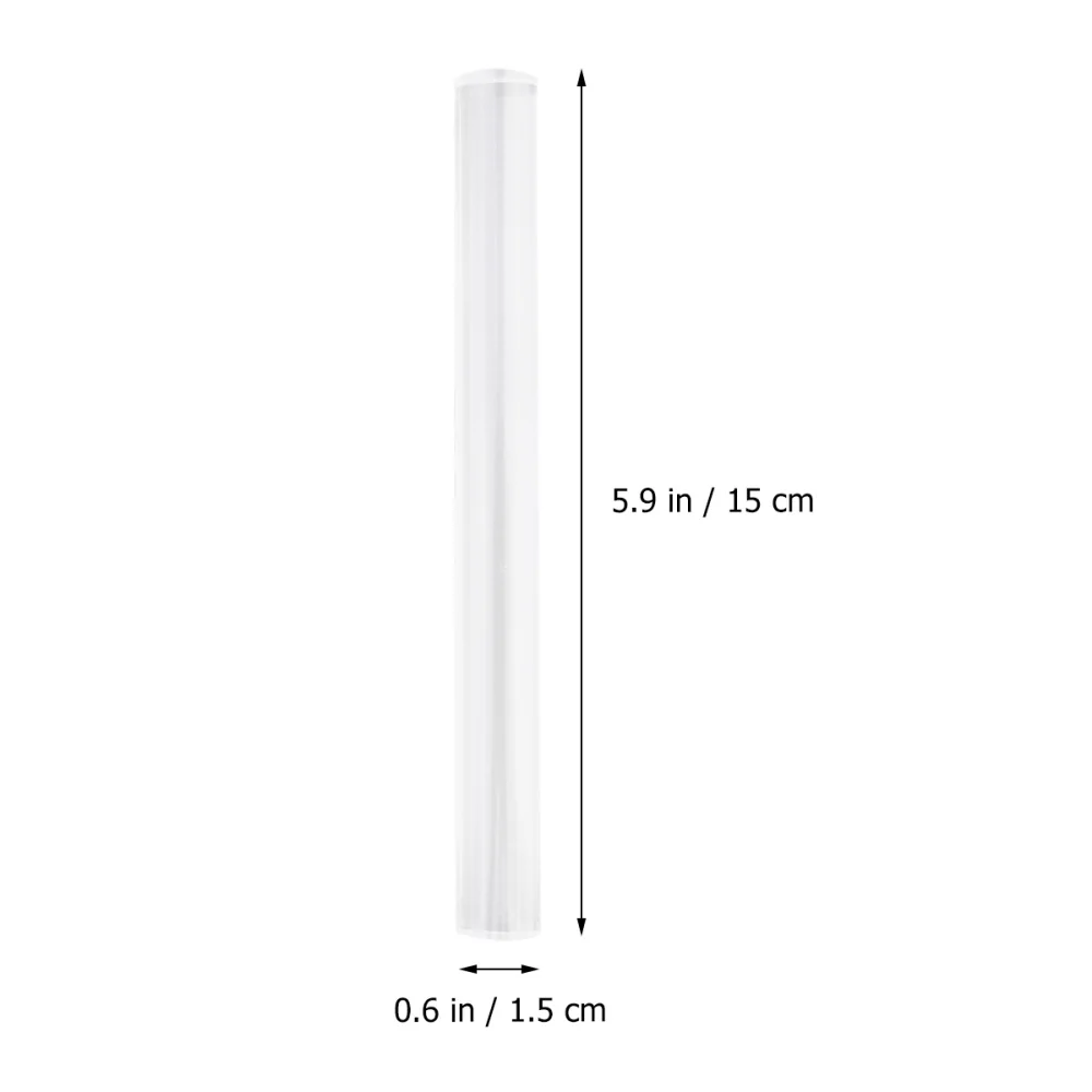 8 шт. прозрачные круглые акриловые стержни |