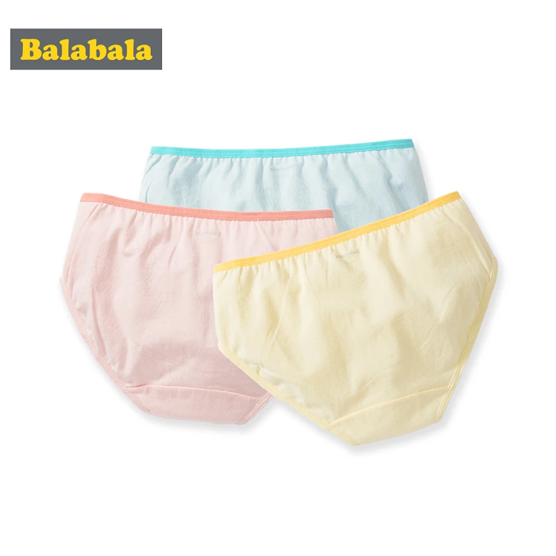 Детское нижнее белье Balabala хлопковые трусы для девочек 2020 новые шорты Стрейчевые