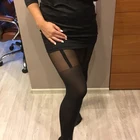 Колготки из полиэстера для девочек; Женские черные колготки; Сезон весна-лето; Женские колготки из нейлона высокого качества