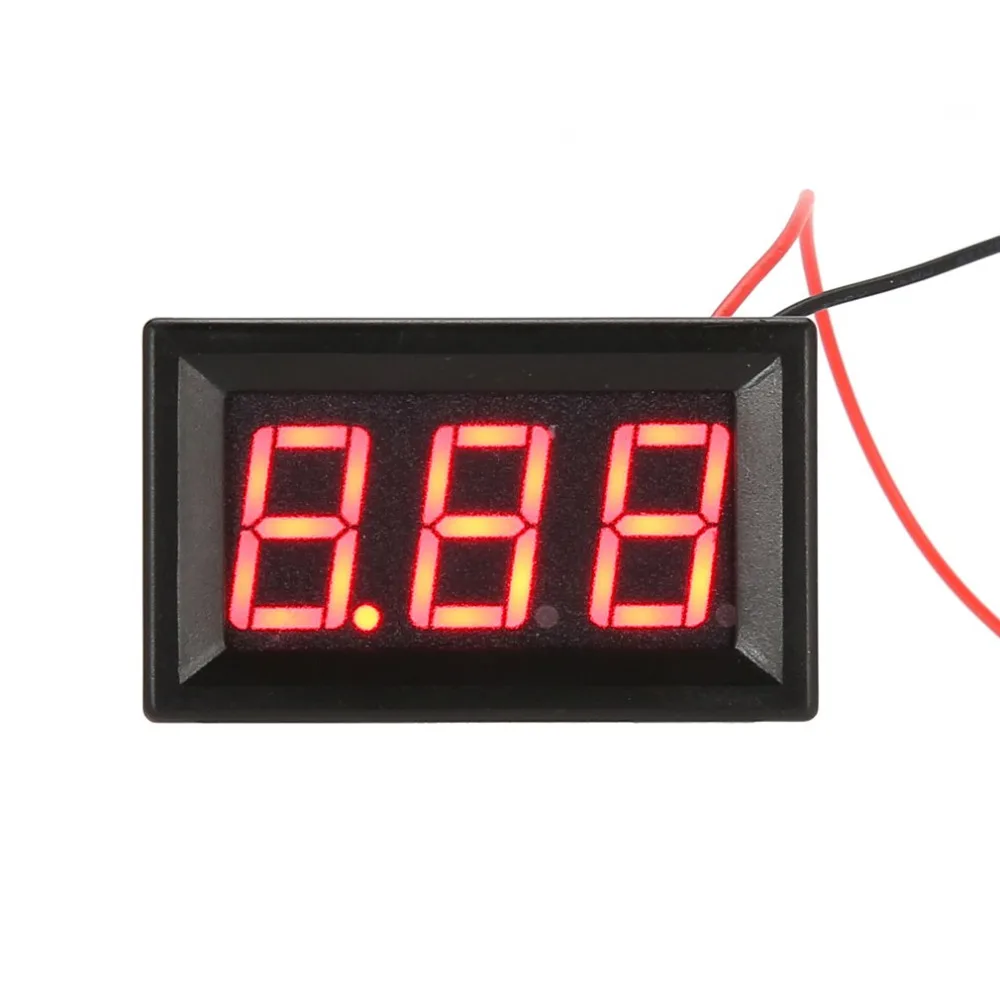 1/2/5 шт. 2,5-30 V 0.56in 2-провода светодиодный цифровая панель дисплея вольтметр измеритель напряжения Тестер Авто Батарея Автомобиль Мотоцикл