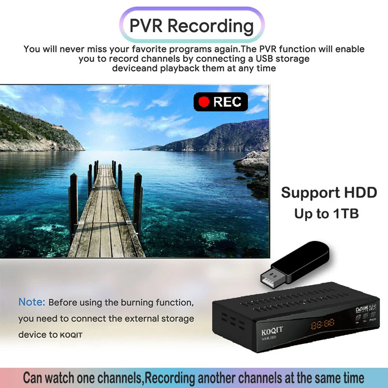 Koqit V5H HD HEVC DVB S2 спутниковый приемник спутниковый ТВ приемник декодер H.265 рецептор цифровой DVB-S2 интернет-Искатель DVB2IPTV от AliExpress RU&CIS NEW