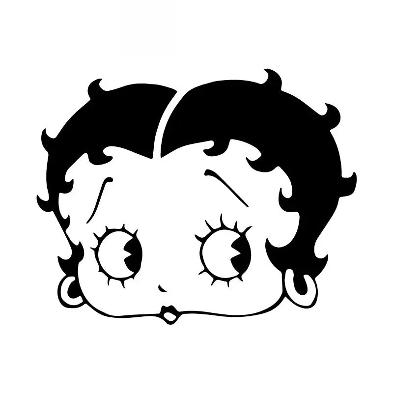 Автомобильные наклейки Betty Doll автомобильные на бампер декоративные багажник