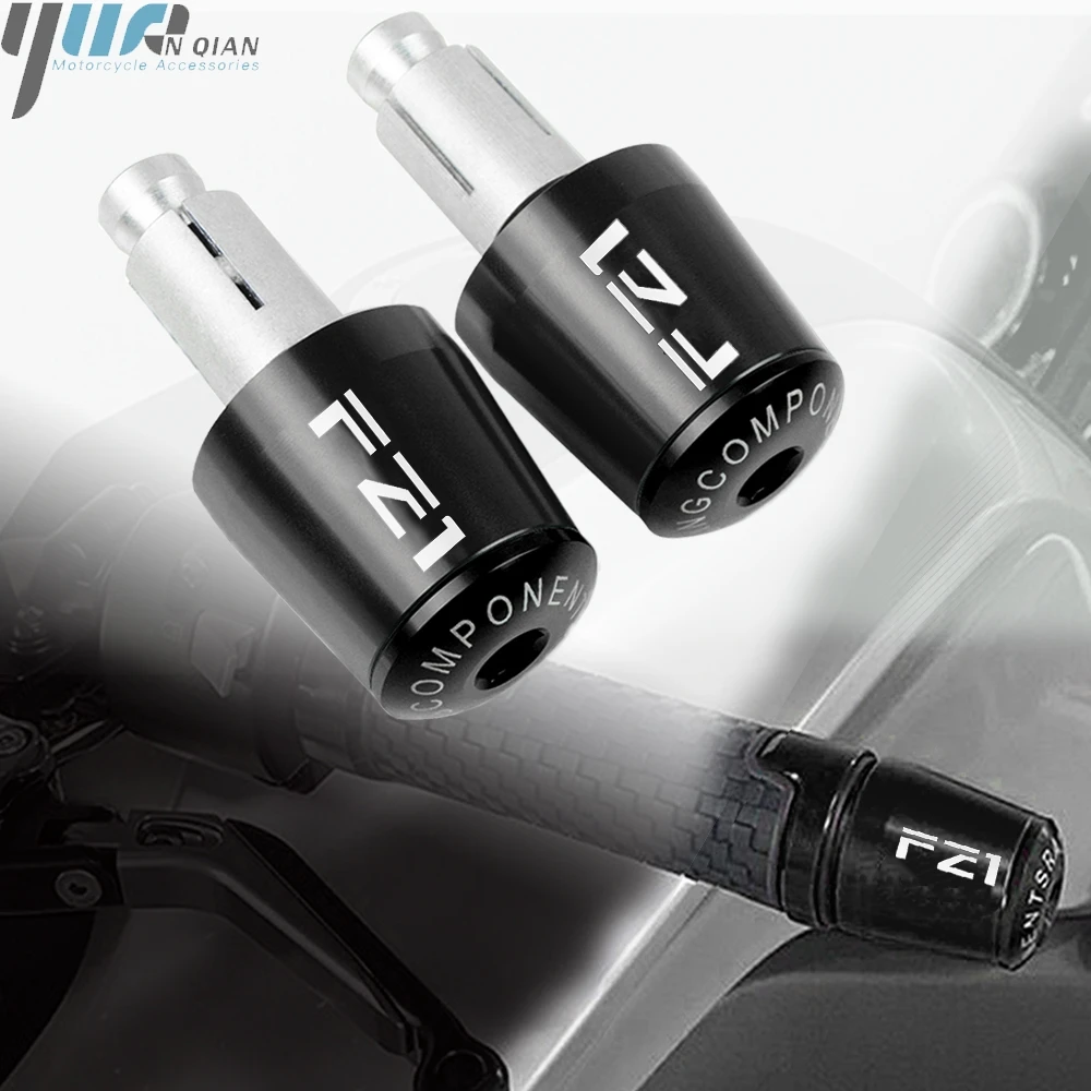 

For YAMAHA With Logo FZ1 FAZER FZ-1 FZ1 FZ 1 ALL YEARS Motorcycle Accessories 7/8" 22MM Handlebar Hand Grips Handle Bar End Cap