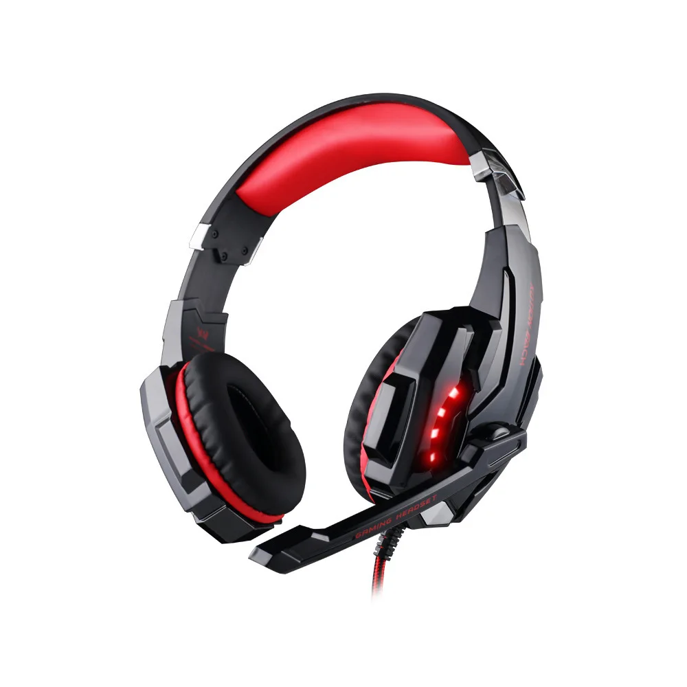 Inzhuo g9000 гарнитура игровая 3 5 с одним отверстием тяжелый бас стерео светильник CF