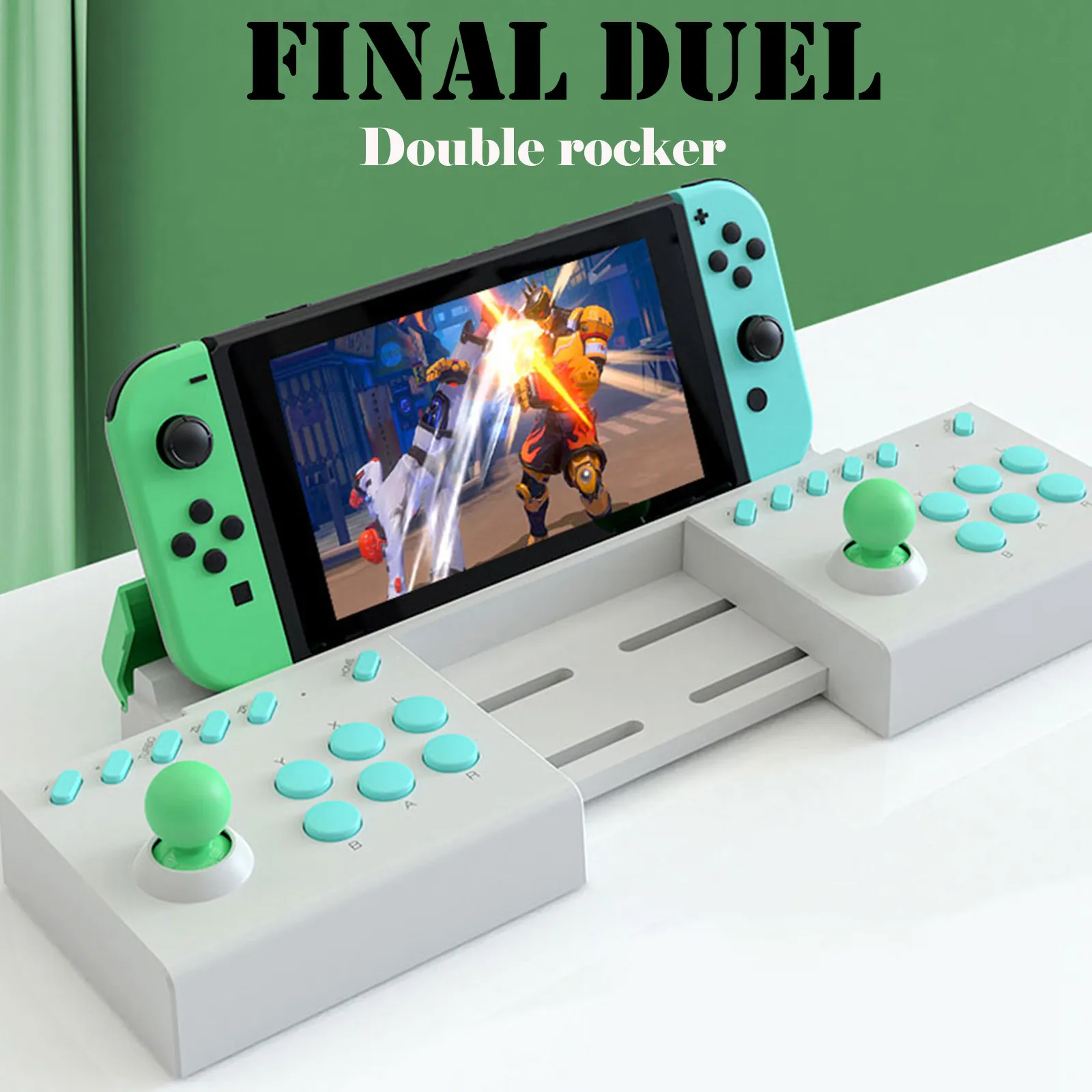 Двойной аркадный джойстик-контроллер геймпад для консоли NS Switch/Lite Plug And Play |