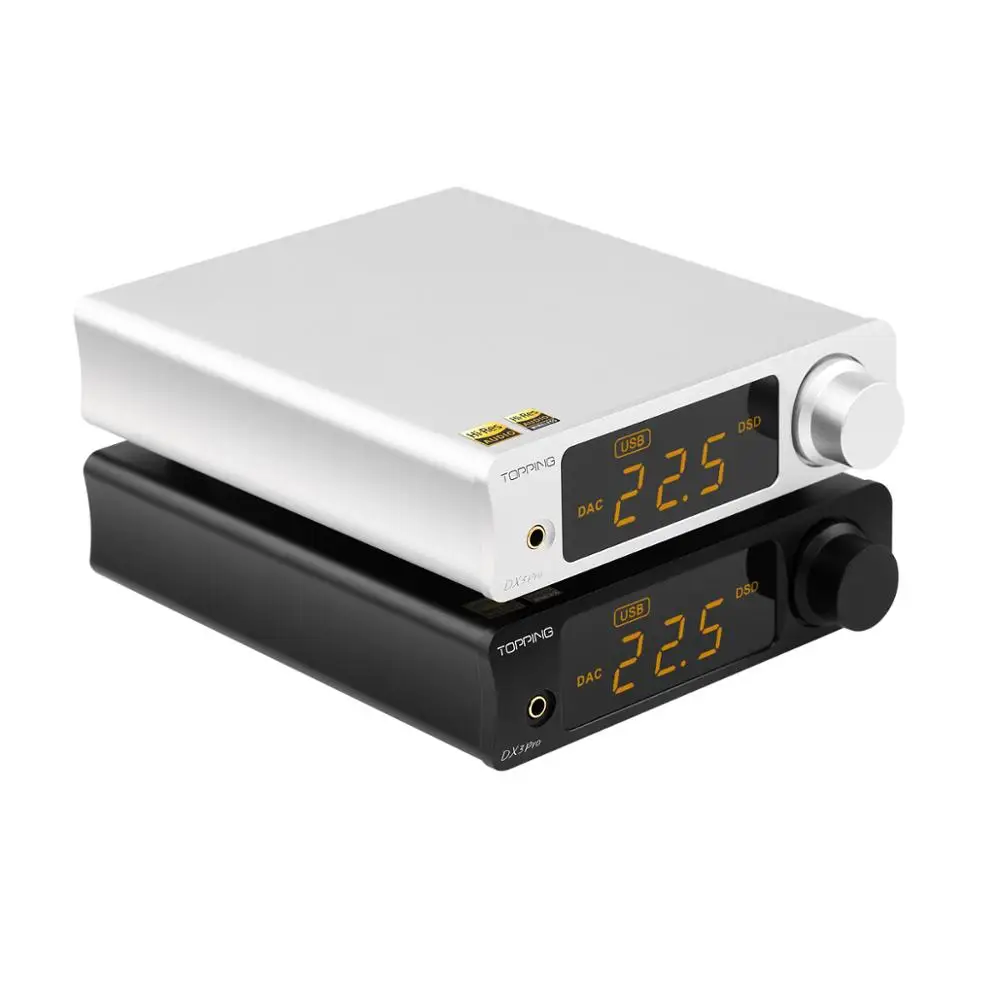 Усилитель для наушников TOPPING DX3 PRO LDAC Edition AK4493 USB DAC BT 5 0 AMP XMOS XU208 DSD512 TPA6120A2 |