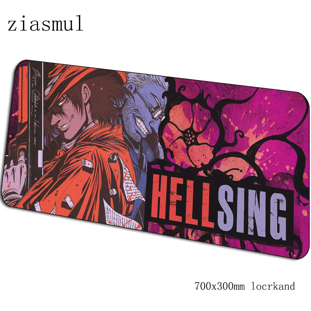 Hellsing коврик для мыши, популярный компьютерный коврик, 700x300x3 мм, игровой коврик для мыши, большой массовый узор, падмаус, клавиатура, игры, ПК, геймер, стол - Цвет: pattern 4