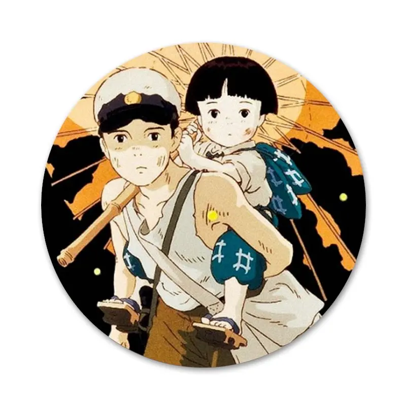 

Grave of the Fireflies Badge Brooch Pin Accessories For Clothes Backpack Decoration gift