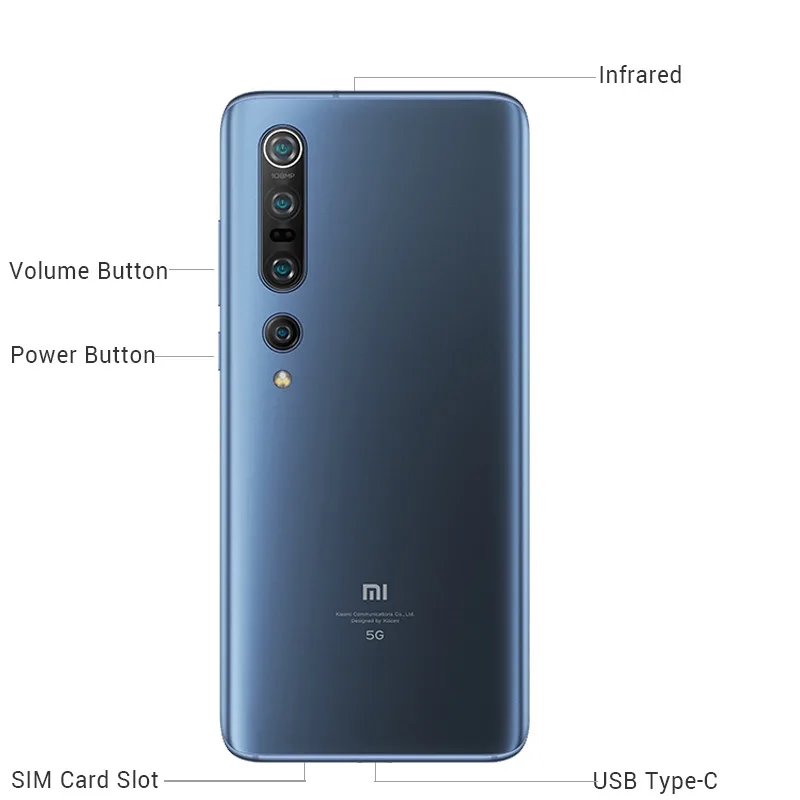 Xiaomi Mi 10 Pro 8 Гб 256 5G смартфон Mi10 Snapdragon 865 108MP Quad Camera 6 67 &quot90 Гц активно матричные осид