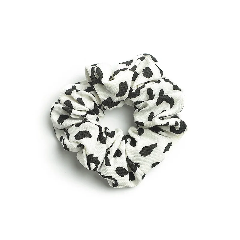 Chiffon Band White Корейский женский стиль, леопардовые заколки для волос, крабы, когти, акрил, животный узор, заколки для волос, для женщин, девушек, аксессуары для волос - Цвет: Chiffon Band White