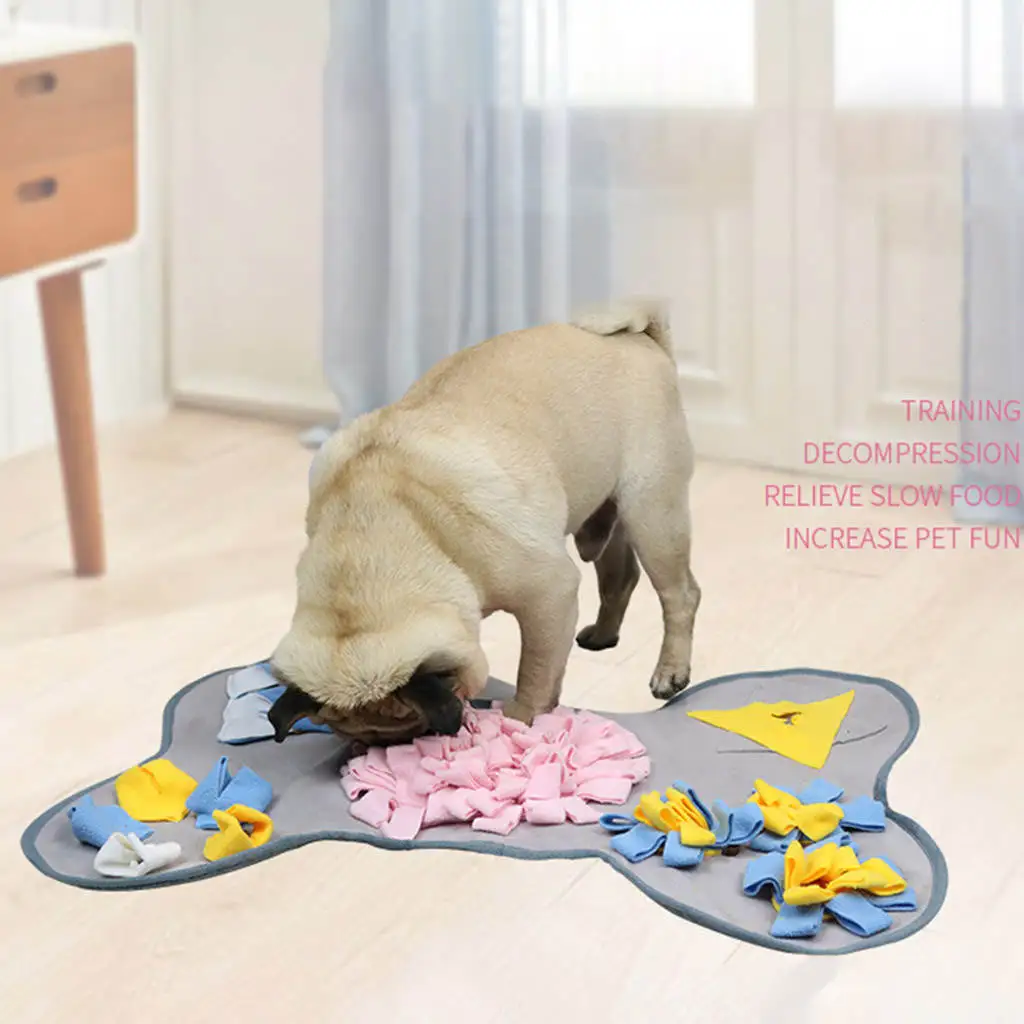 

Pet Snuffle Treat Mats Sniffing Interesting Fun Mats Gifts for Pressure Relieving Nose Training Foraging Skill Boredom Training
