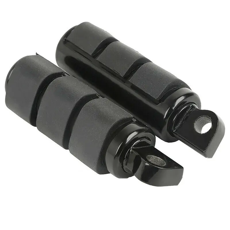 

Motorcycle 3/8'' Hole Footpeg Foot Peg For Harley Softail FXST Dyna FX XL black/chrome
