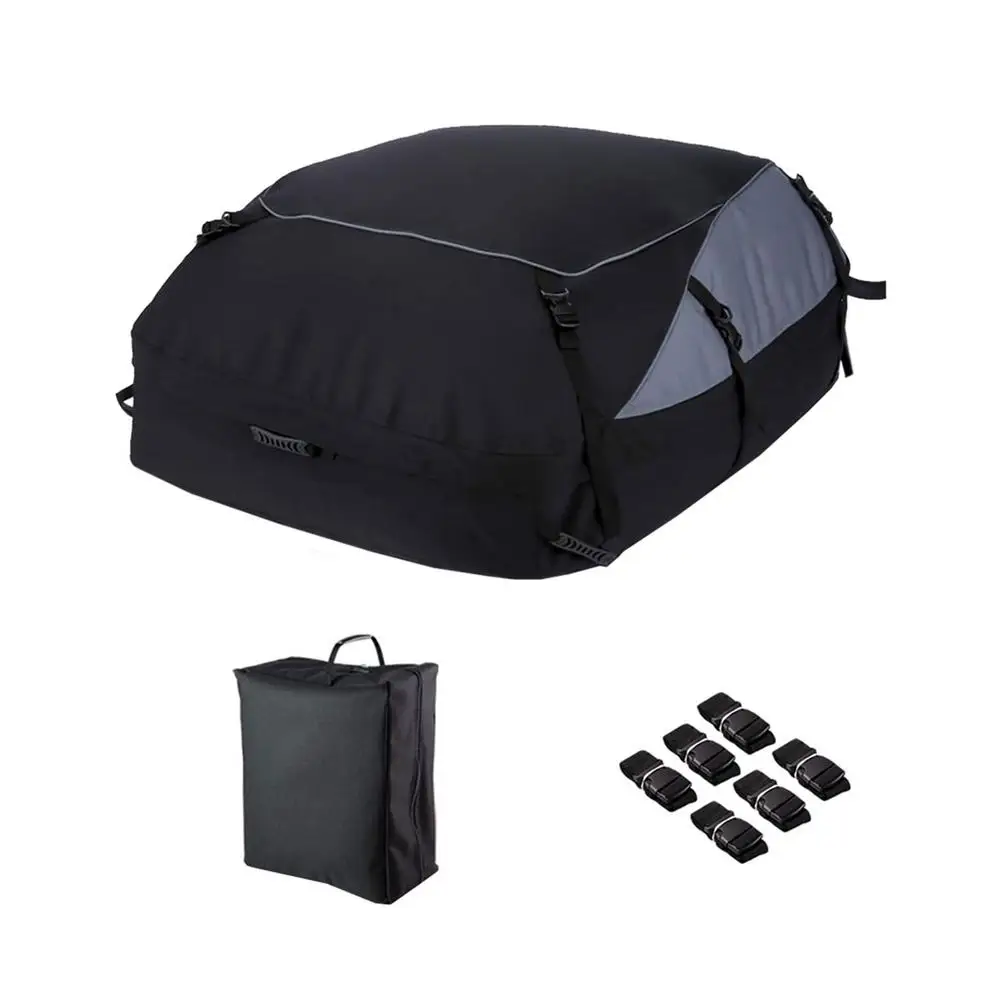 

Waterproof Roof Rack Car Luggage Bag 600D Outdoor SUV Foldable Roof Bag Self-driving Tour Equipment Car Accessories