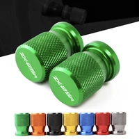 motorcycle tire valve tyre air port stem cover cap plug cnc accessories for kawasaki zx6r10r versys650 zx25r