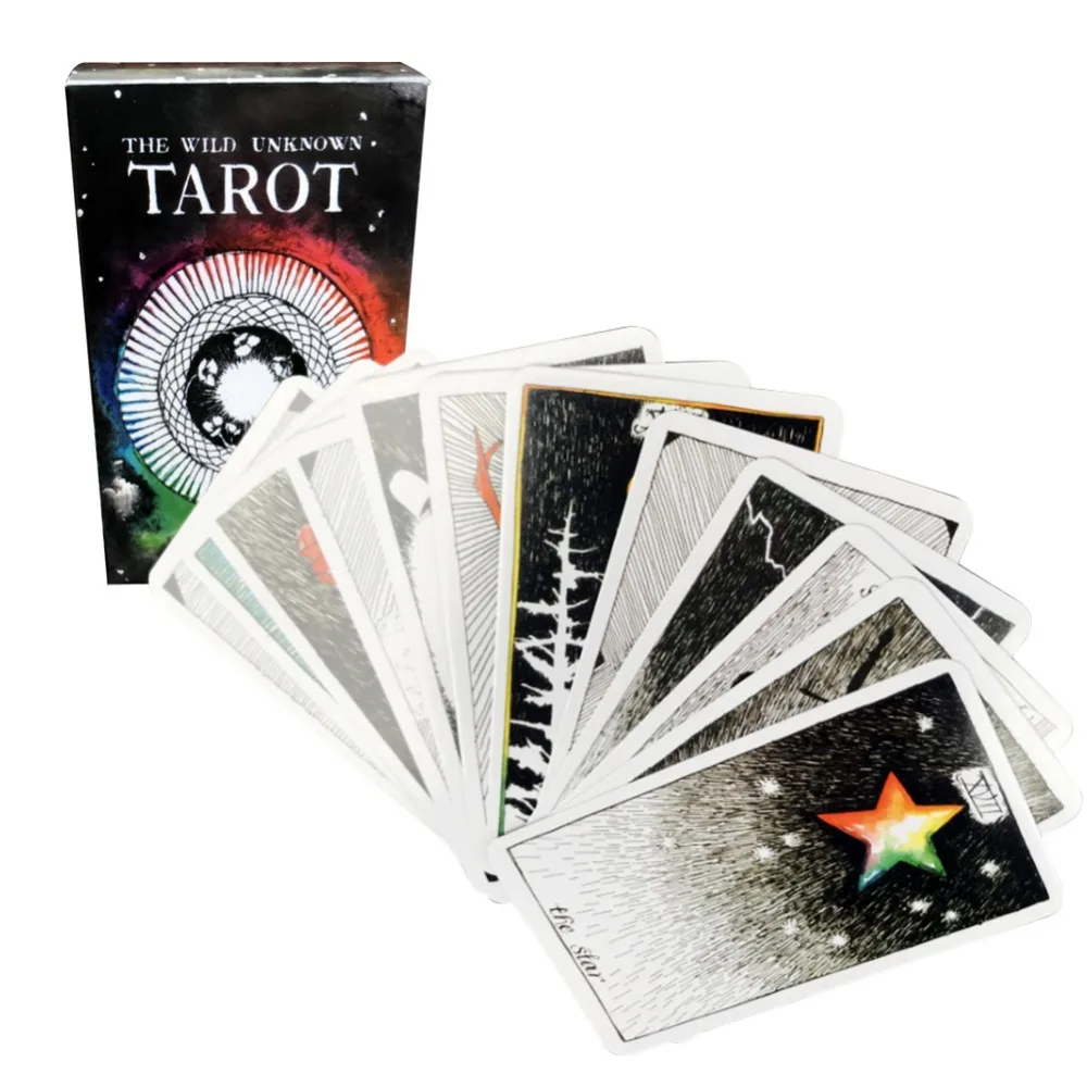 

Acient Таро колода 78 шт. красивая электронная книга мастер класс для направляющих карты Таро дикая незнакомая игра для девочек