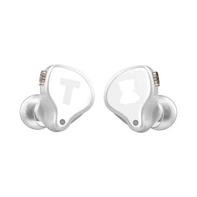 Белый TFZ S2 PRO Наушники 3,5 мм линейный тип 0,78 мм контактный HiFi музыкальный монитор DJ Studio стерео MP3 наушники - Цвет: Белый