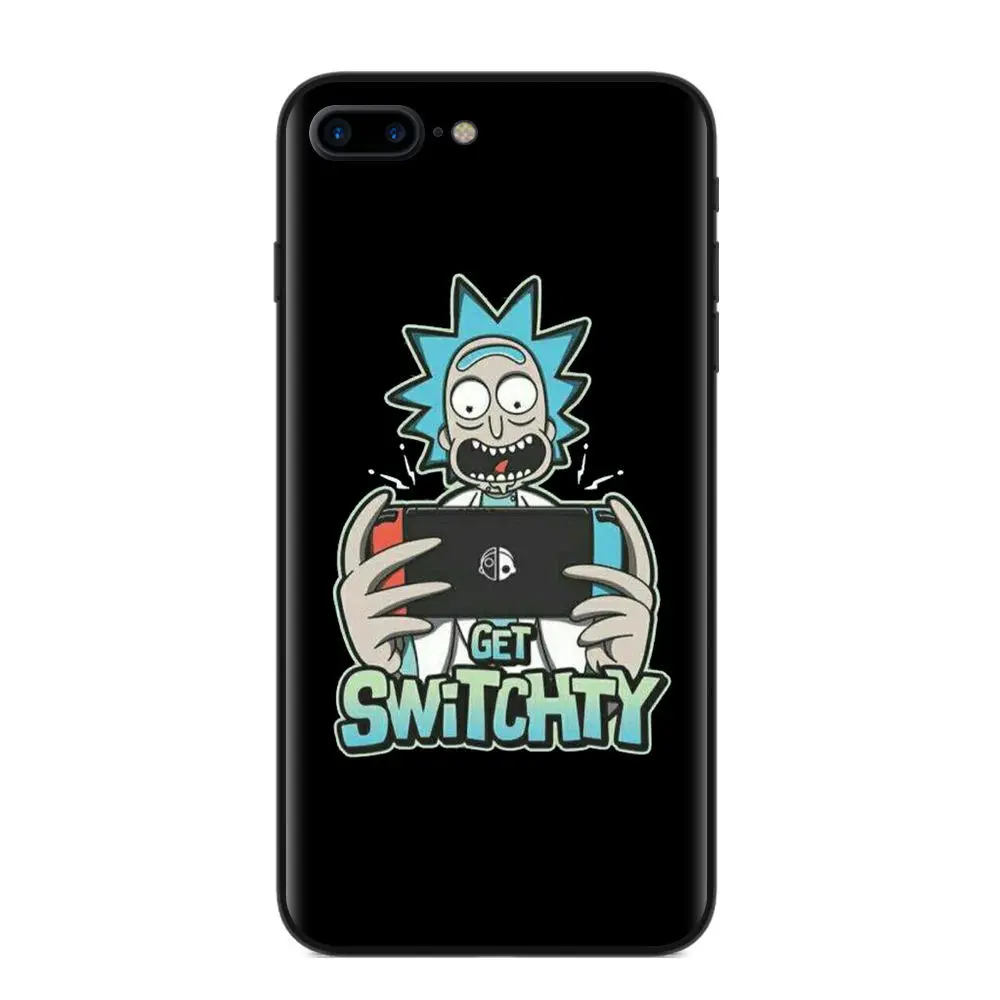 Горячая Распродажа, чехол для телефона с аниме Риком и Морти для iphone 11 PRO MAX 7 5S SE 6s 7 8 Plus, чехол из ТПУ для iphone X XR XS MAX, чехол - Цвет: TPU A2065