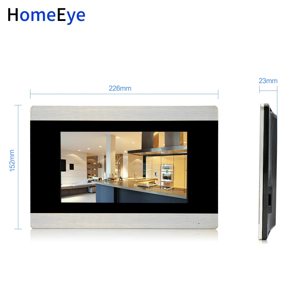 Wi-Fi видеодомофон с дистанционным управлением сенсорным экраном и поддержкой POE |