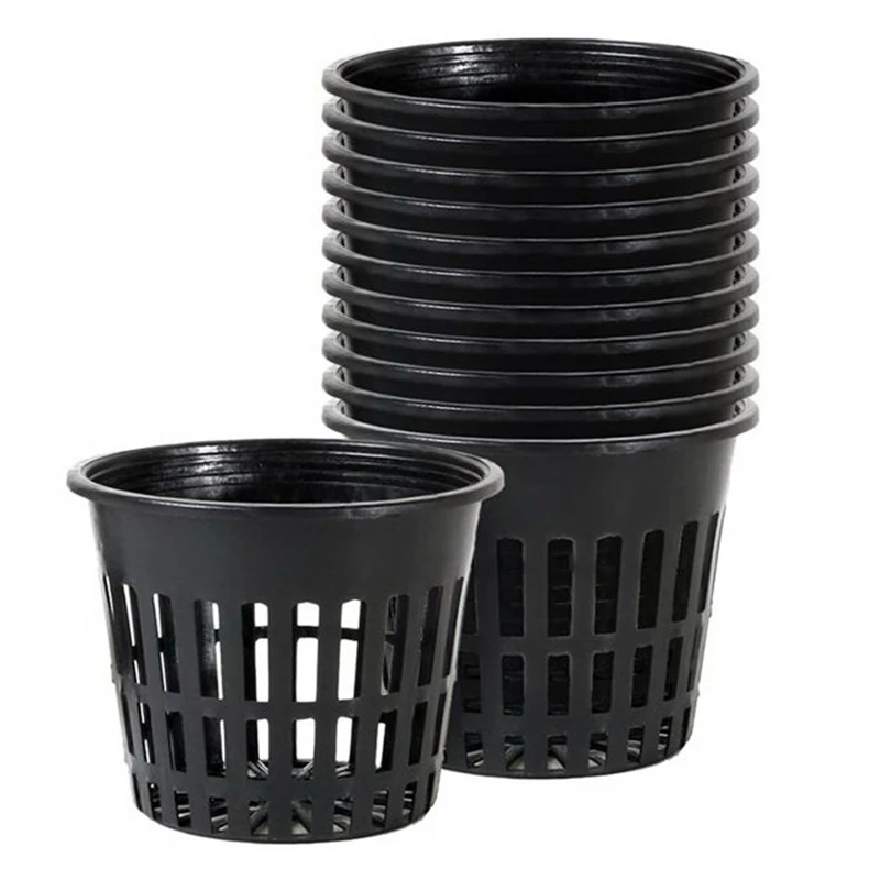 

Pot Net Cup Basket Hydroponic System Garden Plant Grow Vegetable Cloning Foam Insert Seed Germinate Nursery Pots