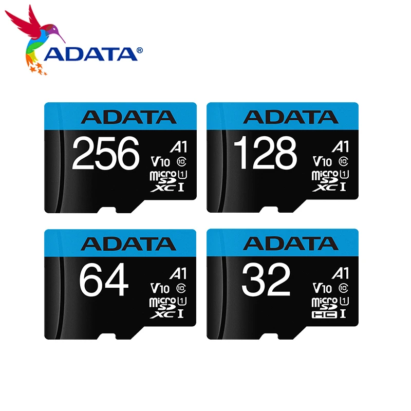 

Карта памяти Microsd ADATA 256 ГБ, 128 ГБ, V10 класс 10, карта памяти Microsd 32 ГБ, карта памяти A1, TF карта 64 ГБ для телефона