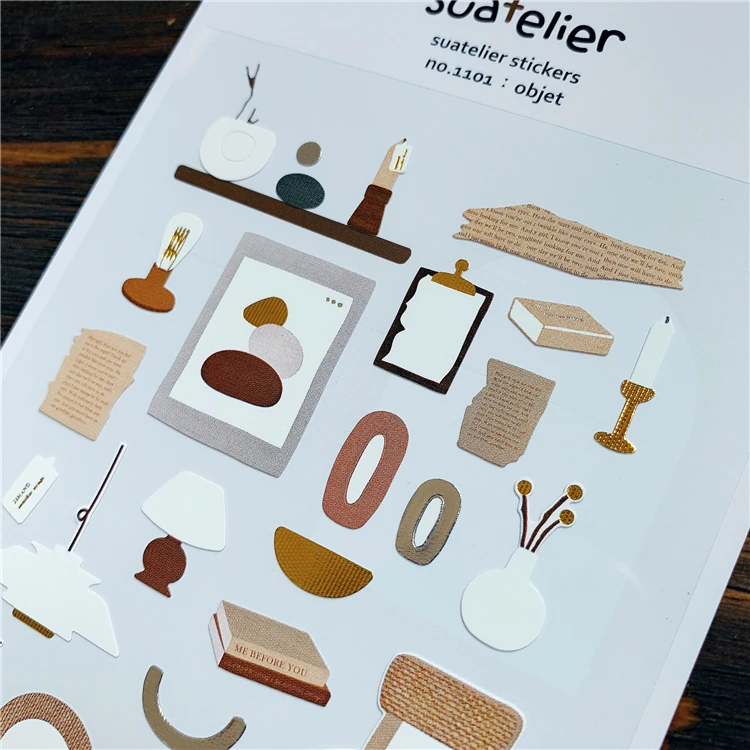 Корейский материал ins стиль дневник домашние японские бумажные наклейки diy