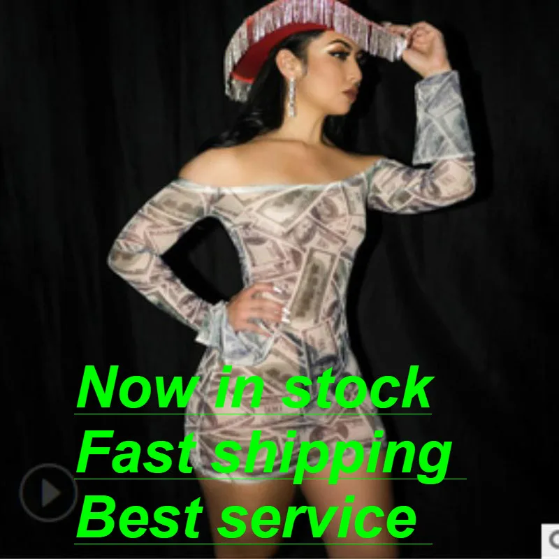 Женская прозрачная сетчатая пряжа без бретелек с длинным Расклешенным рукавом и