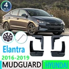 Брызговики для Hyundai Elantra Avante AD 2016-2019 2017 2018, брызговики, брызговики, автомобильные аксессуары