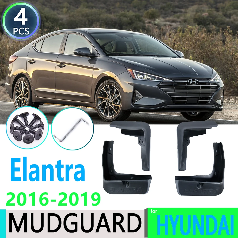 Брызговики для Hyundai Elantra Avante AD 2016 2019 2017 2018 брызговики автомобильные