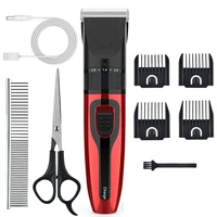 electrical pet clipper professional grooming kit rechargeable pet cat dog hair trimmer shaver set animals hair cutting machine