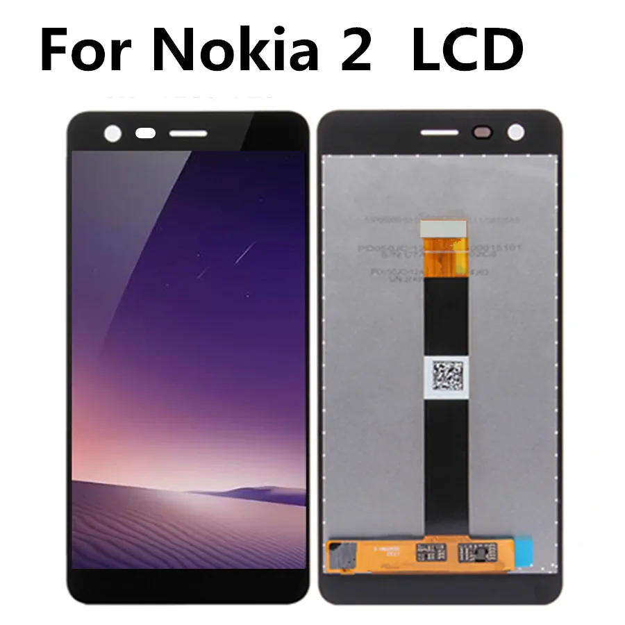 Сменный сенсорный ЖК экран для Nokia 2 LCD TA 1029 DS|Экраны мобильных телефонов| |