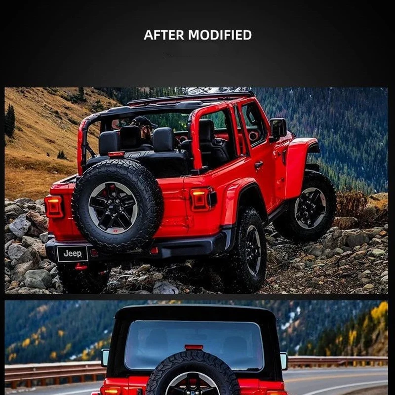 Автомобильный светодиодный задний фонарь в сборе для JEEP Wrangler 2018 Jeep Streamer рулевого
