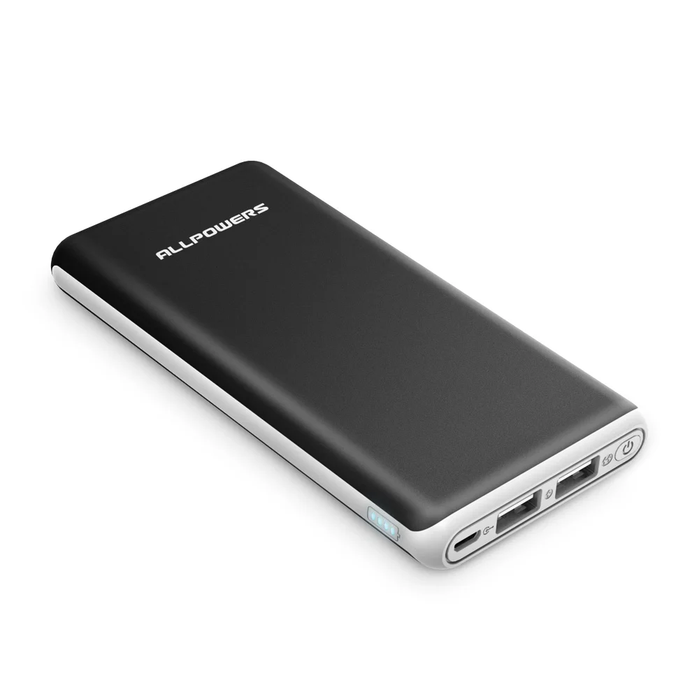 Внешний аккумулятор ALLPOWERS 22000 мАч два входа USB|Внешние аккумуляторы| |