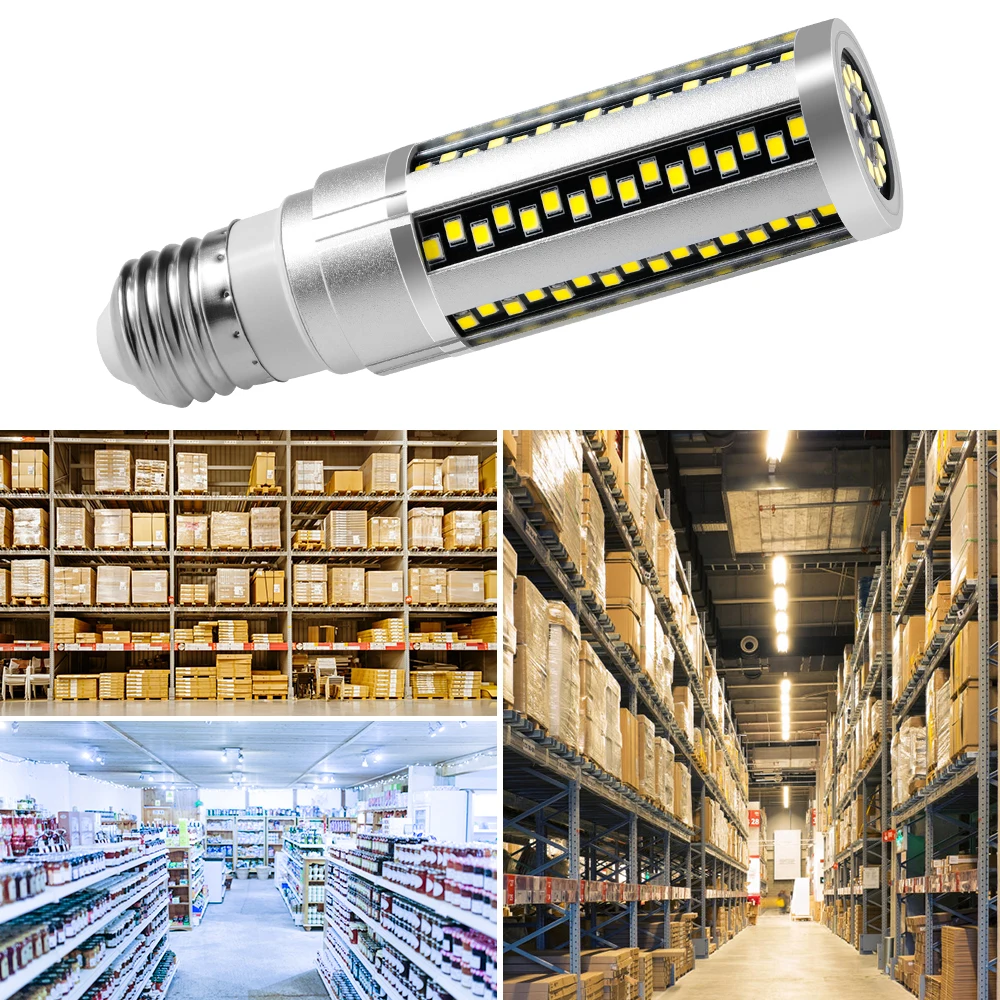 Светодиодная лампа-кукуруза E27 Led лампа свеча светильник 220V 2835 SMD на 15 Вт 20 хит