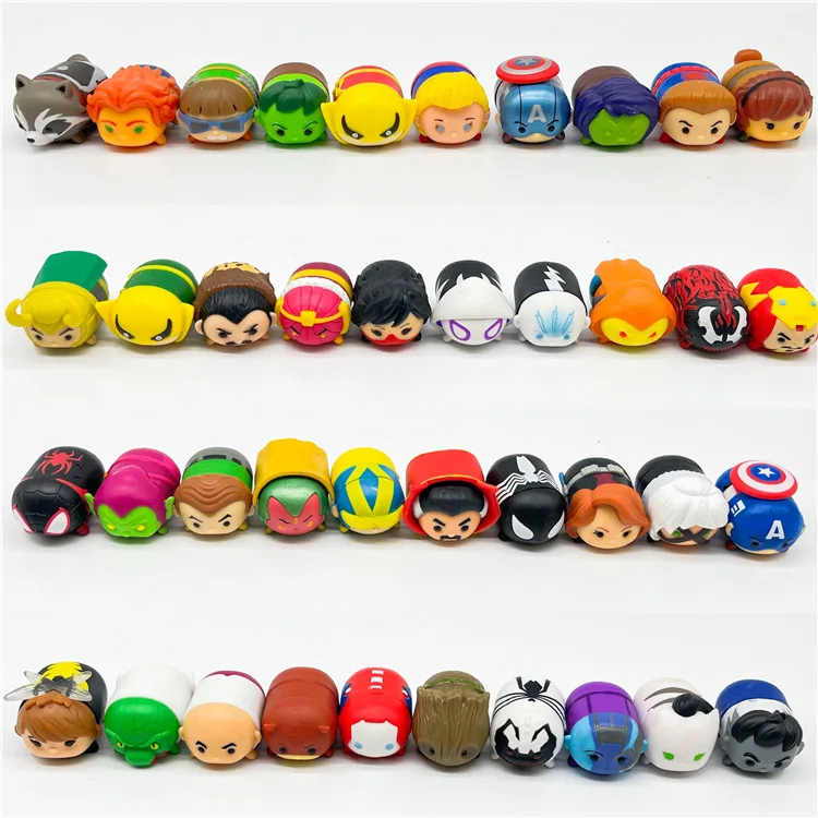 

20pcs/lot Cartoon Little Cute Animals 4cm Kids Toy Home Decoration figuras anime