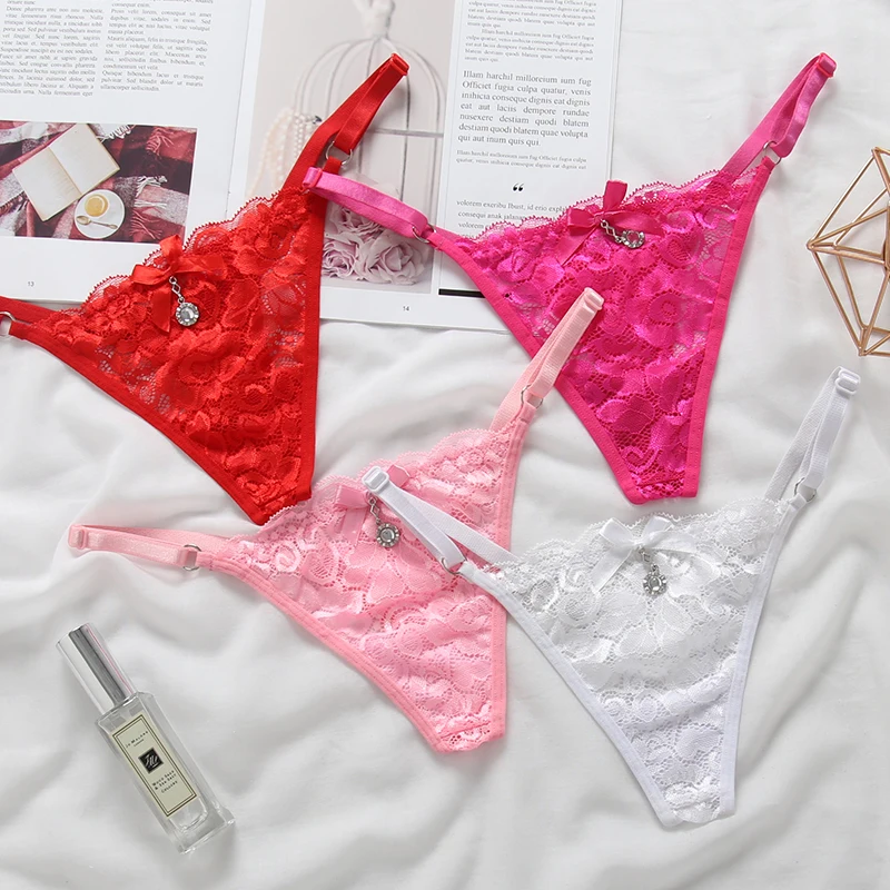 Супер сексуальные стринги женские кружевные Прозрачные дамские прозрачные