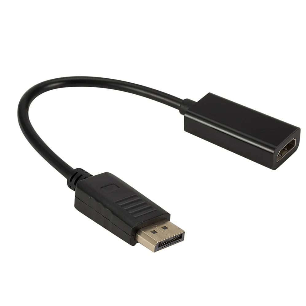 Переходник с DP на HDMI-совместимый кабель Grwibeou штырь-гнездо для ноутбука HP/DELL ПК