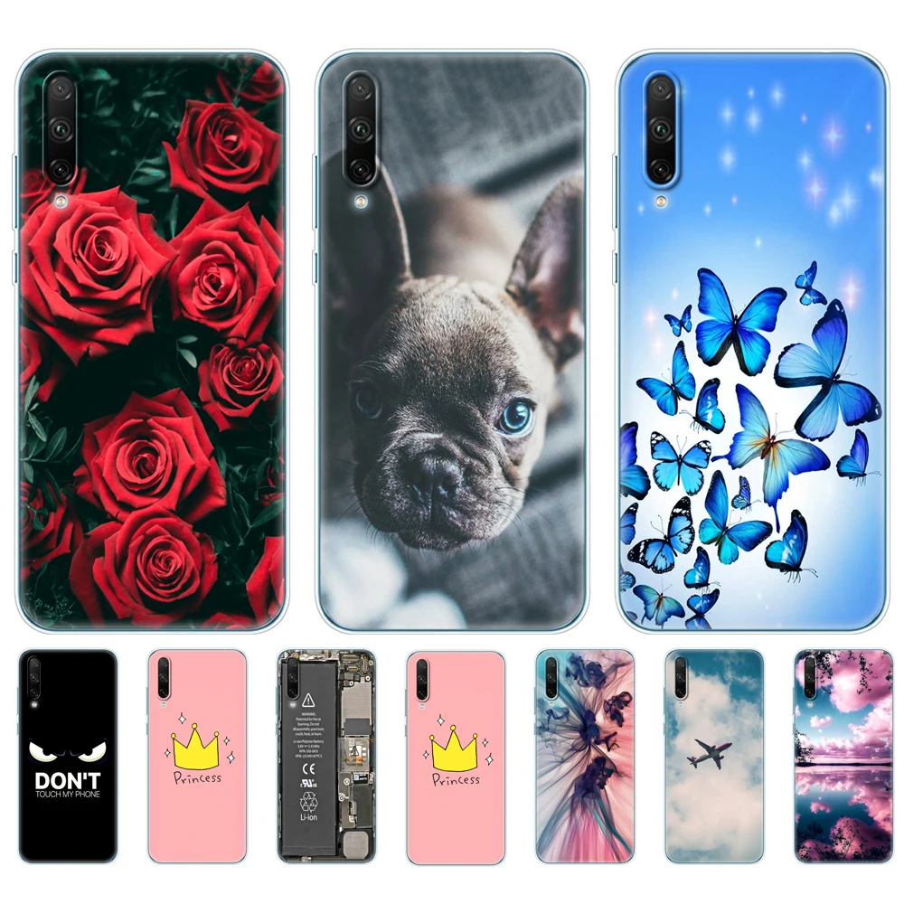 

For HONOR 30i Case Soft TPU silicon Back For Huawei Honor 30i Case LRA-LX1 Phone Cover Honor30i 30 i Bumper 6.3inch Coque marble