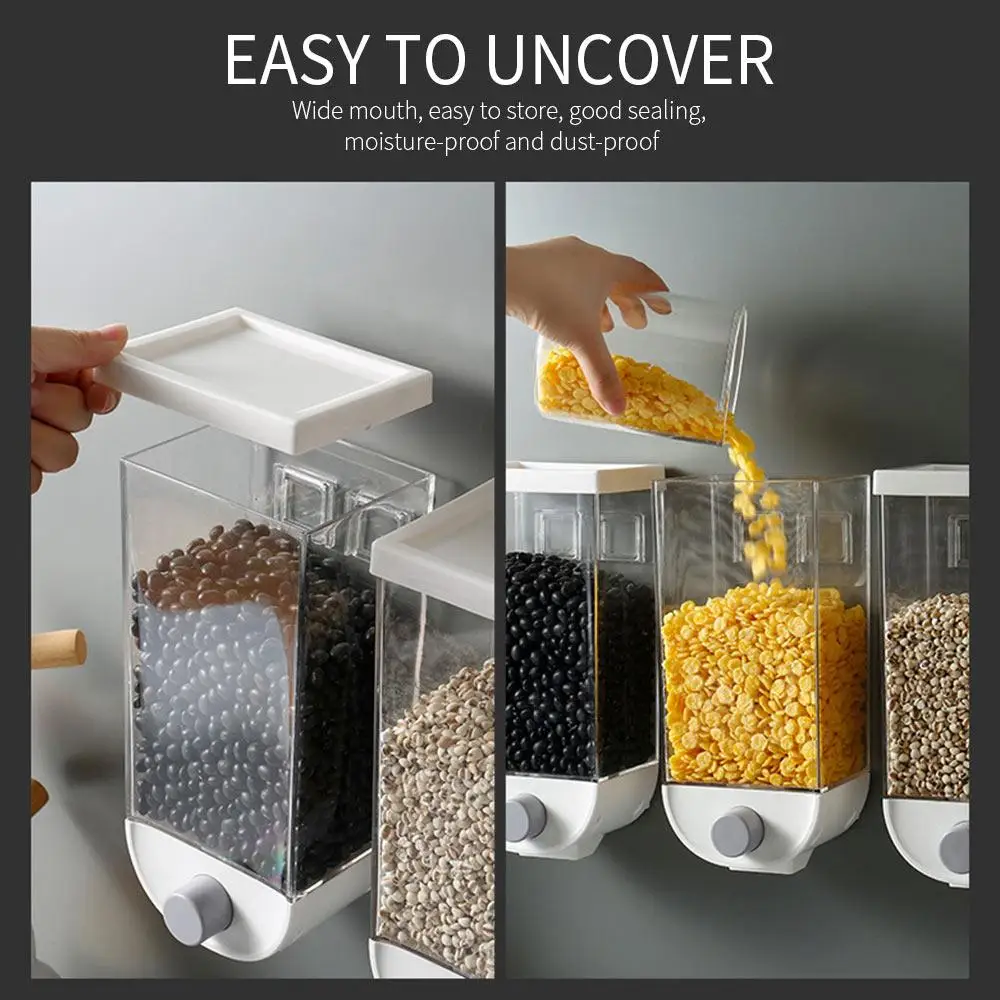 

Automatic Plastic Storage Container Food Container Home Collection Airtight Storage Canister Grain Storage Tanks Durable