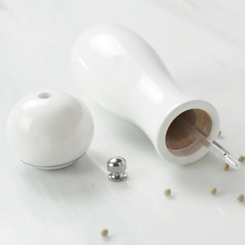 2Pcs Salt and Pepper Grinder with Ceramic Adjustable Coarseness Elegant Shakers for Fresh Spices | Дом и сад