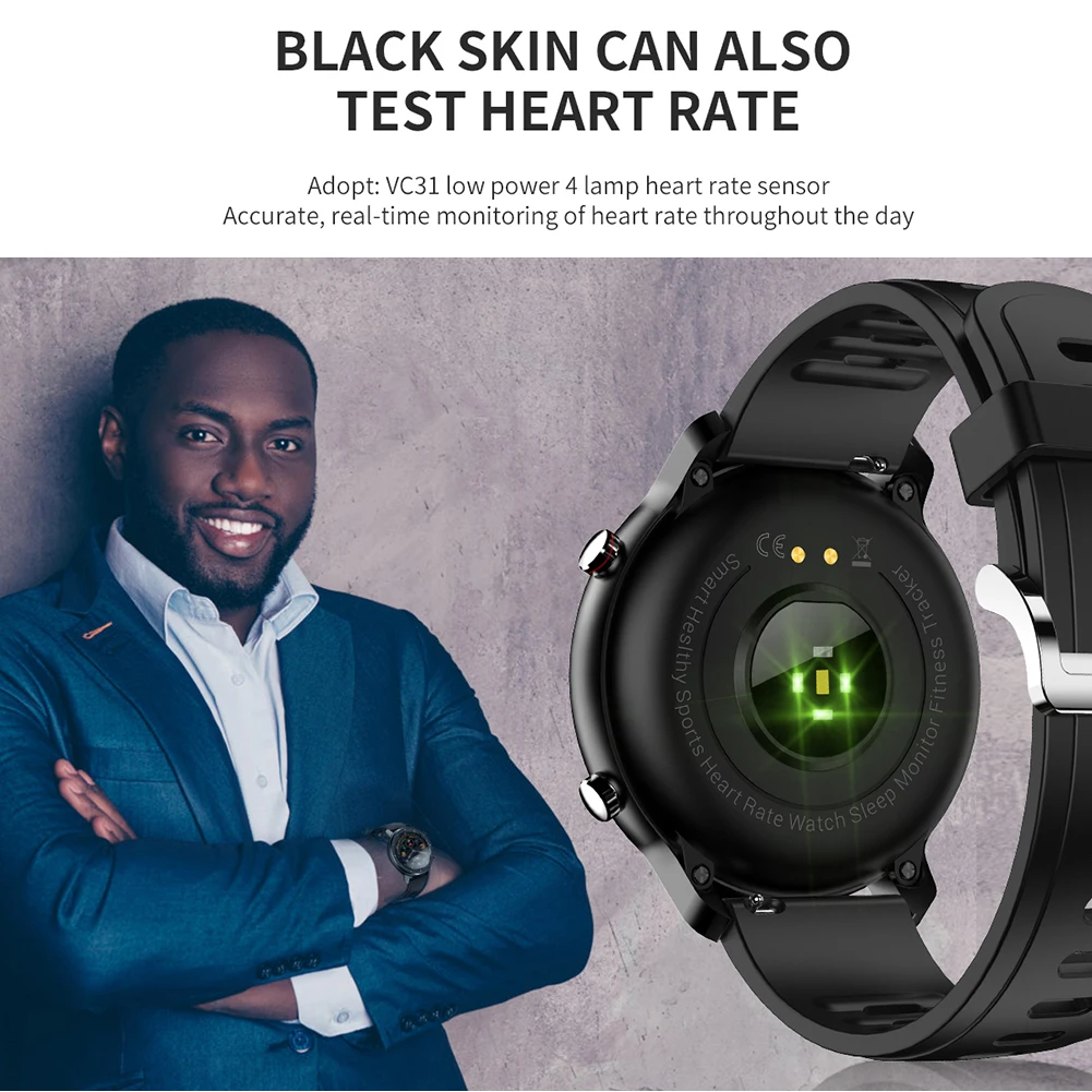 F12 1 3 дюймовый полный круглый сенсорный экран умные часы с шагомером Смарт для