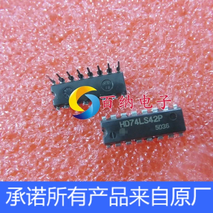 

Новый оригинальный декодер HD74LS42P ls42 74 десятичный вертикальный DIP16 BCD чип