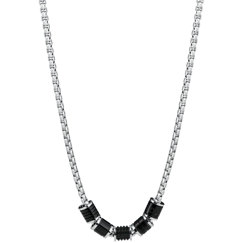 

Brosway Original Fashion Jewelry Necklace Men's Light Luxury Trendy Titanium Steel Necklace Thick Clavicle Chain Commuter Gift
