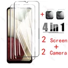 Защитное стекло 4 в 1 для Samsung Galaxy A12, A12, A21S, F415