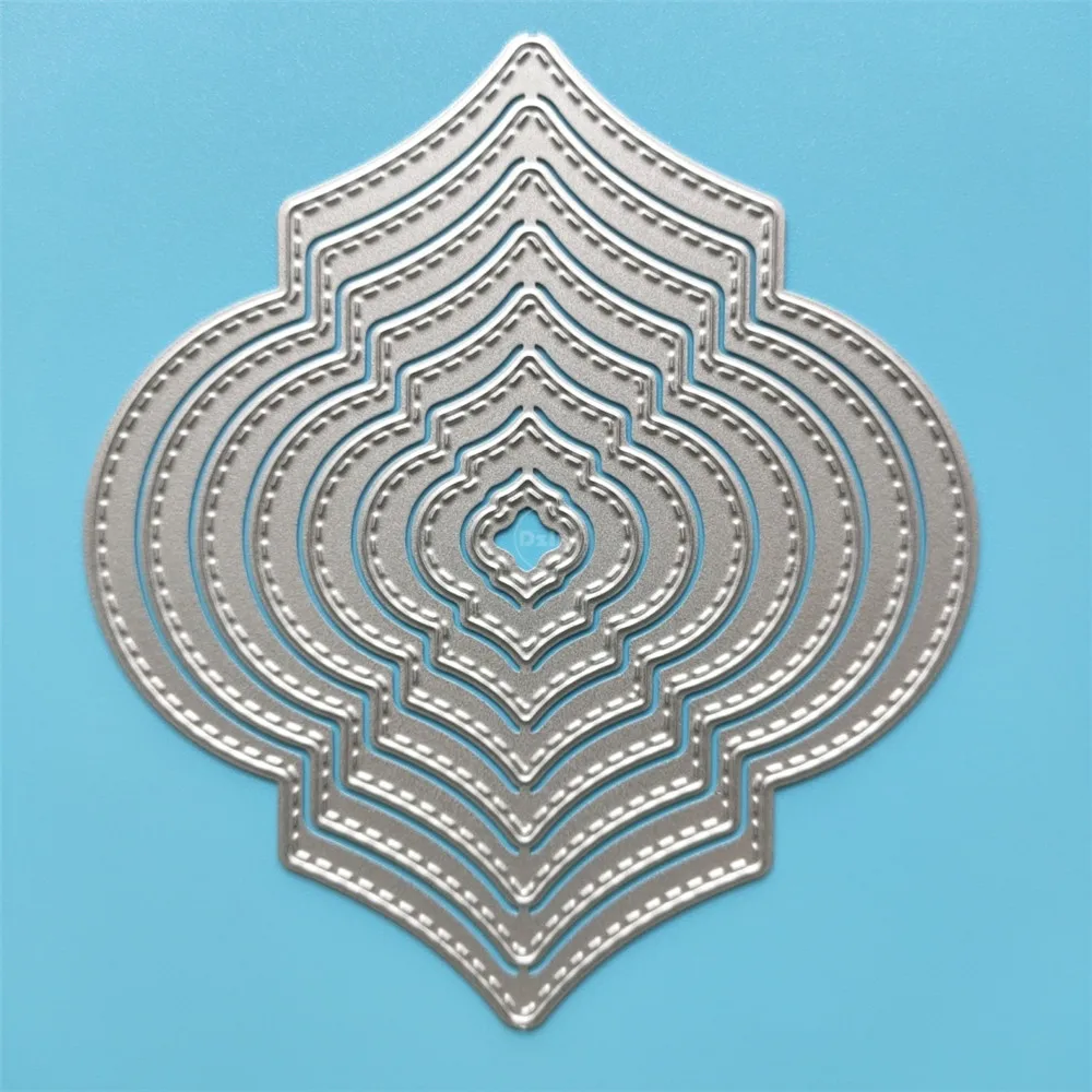 Новинка 2021 года металлические Вырубные штампы с цветочной рамкой сделай сам