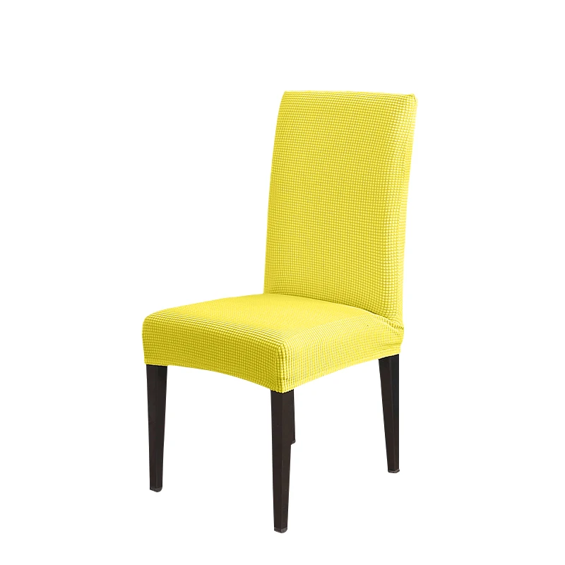 

Meijuner 1/2/4/6PCS Corner Chair Covers Solid Color Spandex Elastic Chair Slipcover Case For Hotel Party Banquet Home Decor